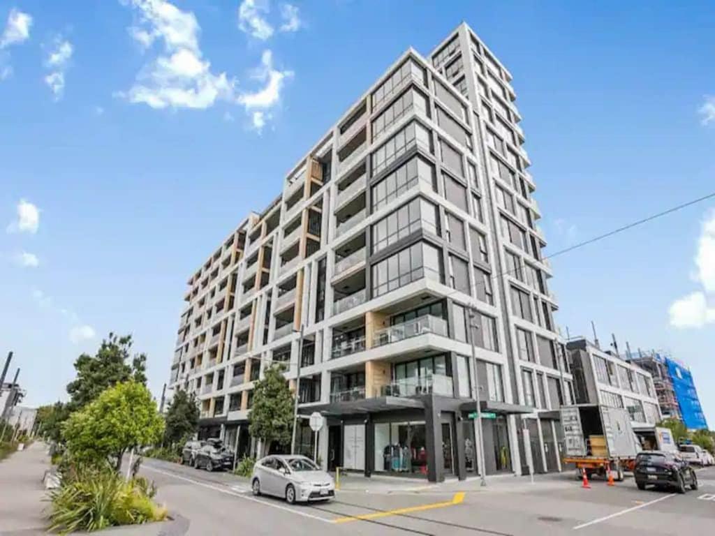 Sleek Modern Studio With Balcony Auckland Ngoại thất bức ảnh