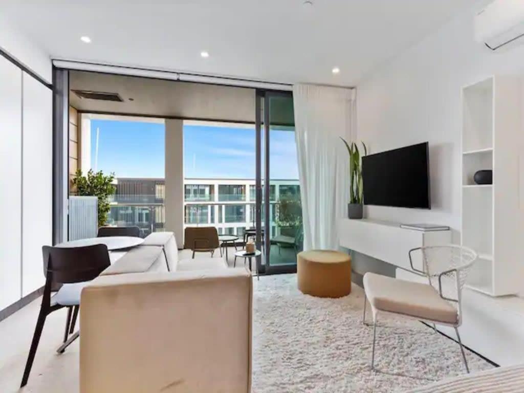 Sleek Modern Studio With Balcony Auckland Ngoại thất bức ảnh